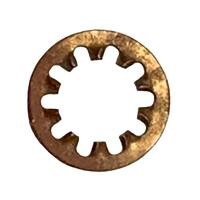 #10 Internal Tooth Lock Washer, Silicon Bronze